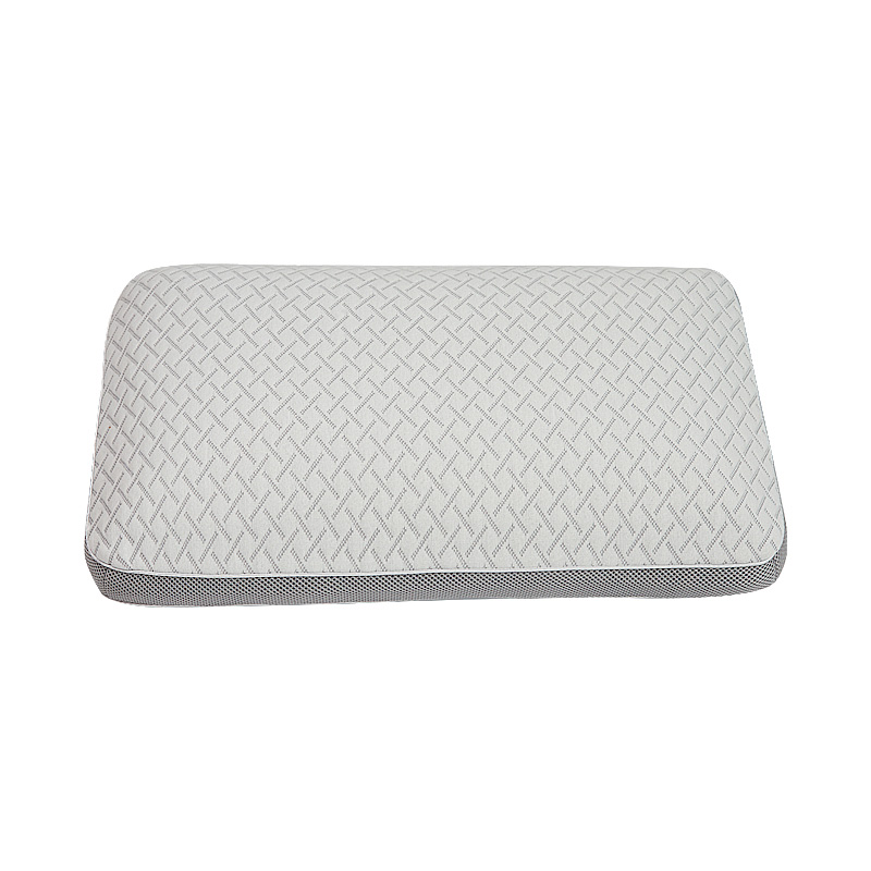 Cuscino in memory foam con fori in gel di carbone di bambù