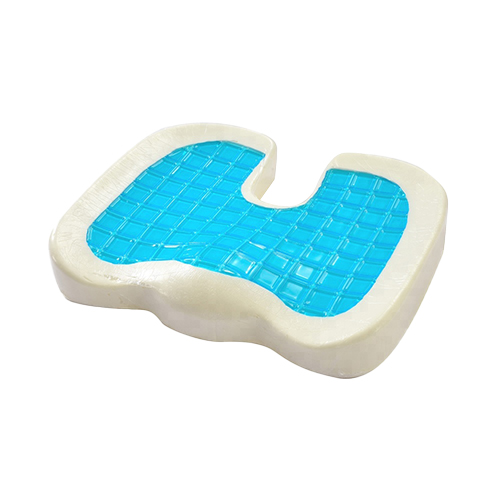 Cuscino del sedile in memory foam ortopedico con gel rinfrescante coccige