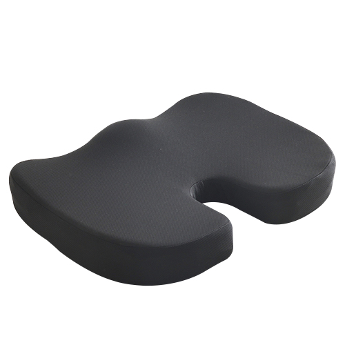 Cuscino del sedile ortopedico in memory foam a forma di U.